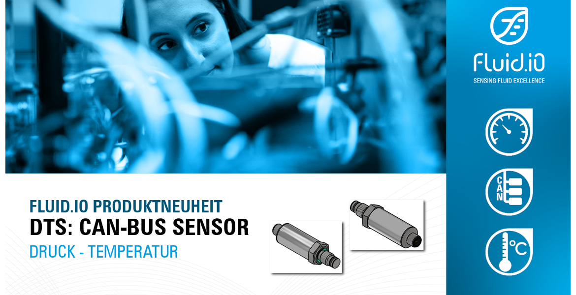Nouveau capteur combiné de pression et de température avec interface de bus CAN pour la technologie de mesure de processus