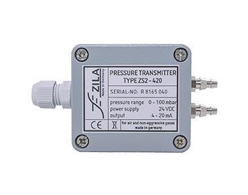 ZS-1 Differential pressure sensor for low pressure