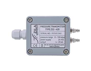 ZS-Serie Differenzdrucksensoren für Niederdruck