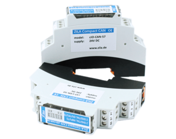 cIO CANopen Module Compact I/O modules for DIN rail mounting