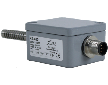 KS-410 KS-420 Sensors for temperature & humidity measurement in aluminium or polycarbonate housing