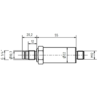 Flexible, digital pressure and temperature sensor with CAN bus