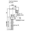 Conductive electrodes with and without 24 V DC direct connection