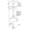 Électrode suspendue comme sonde de fuite 24...230 V AC/DC