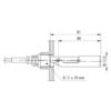 Built-in float level switch