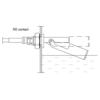 Built-in float level switch