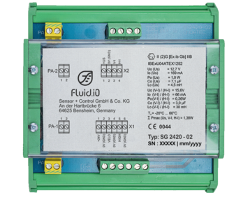 SG2420 Supply unit SG2420 for flow sensor