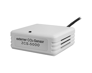 ZCS-5000 Eigenständiger CO2-Sensor ZCS-5000 im Kleingehäuse mit Warnhupe (0..5.000 ppm)