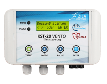 KST-20 Vento-RN Climate control with aH-Controlled technology and Rn-Protected seal