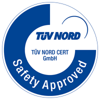 Fluid.iO is certified by TÜV nord